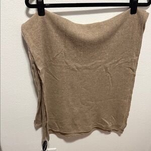 Portolano Cashmere Tan Scarf
